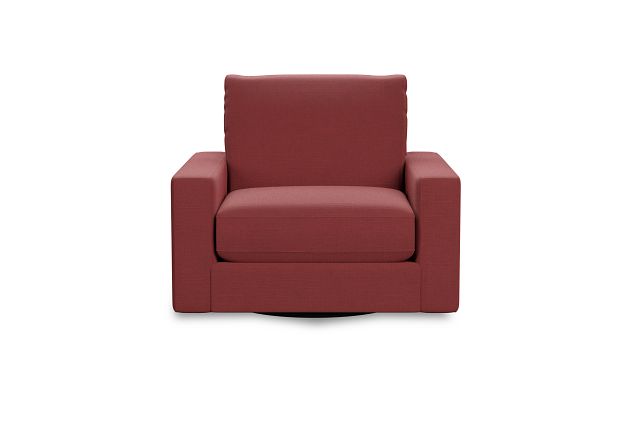 Edgewater Haven Red Swivel Chair (1)