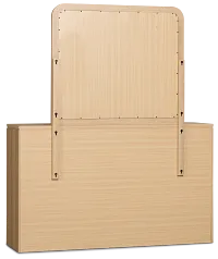 Emory Light Tone Dresser & Mirror
