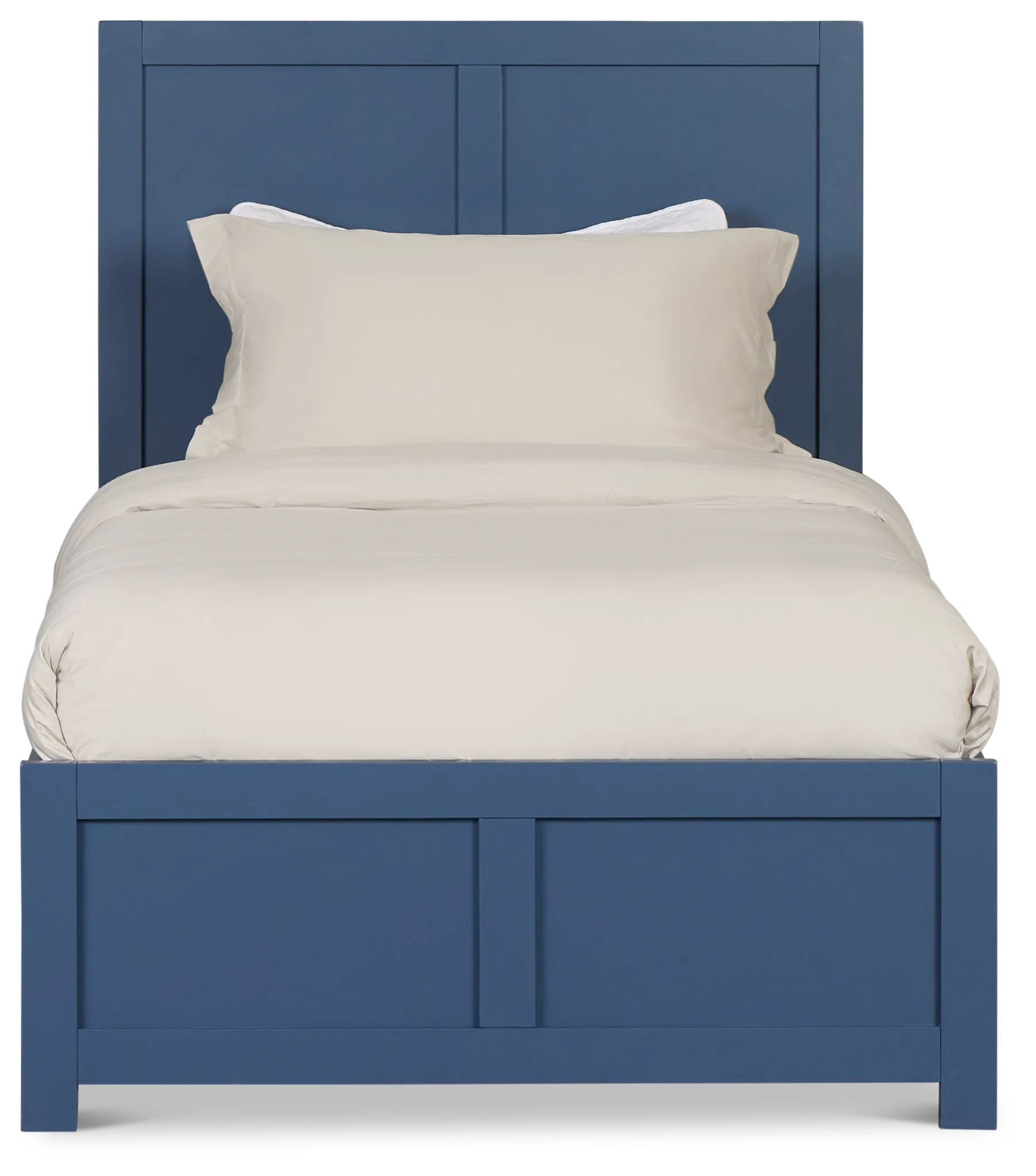 Charleston Dark Blue Panel Bed