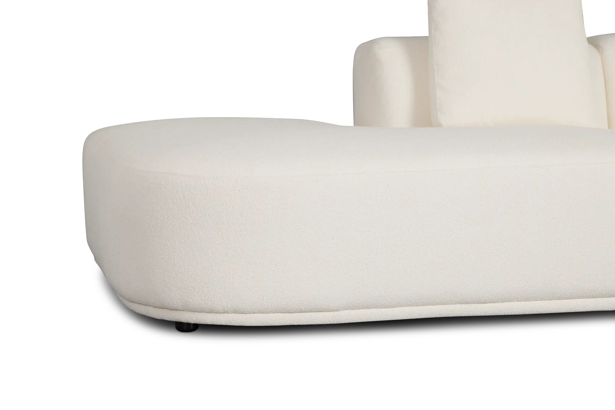 Catalina White Fabric 3-piece Modular Sofa Catalina White Fabric 3-piece Modular Sofa