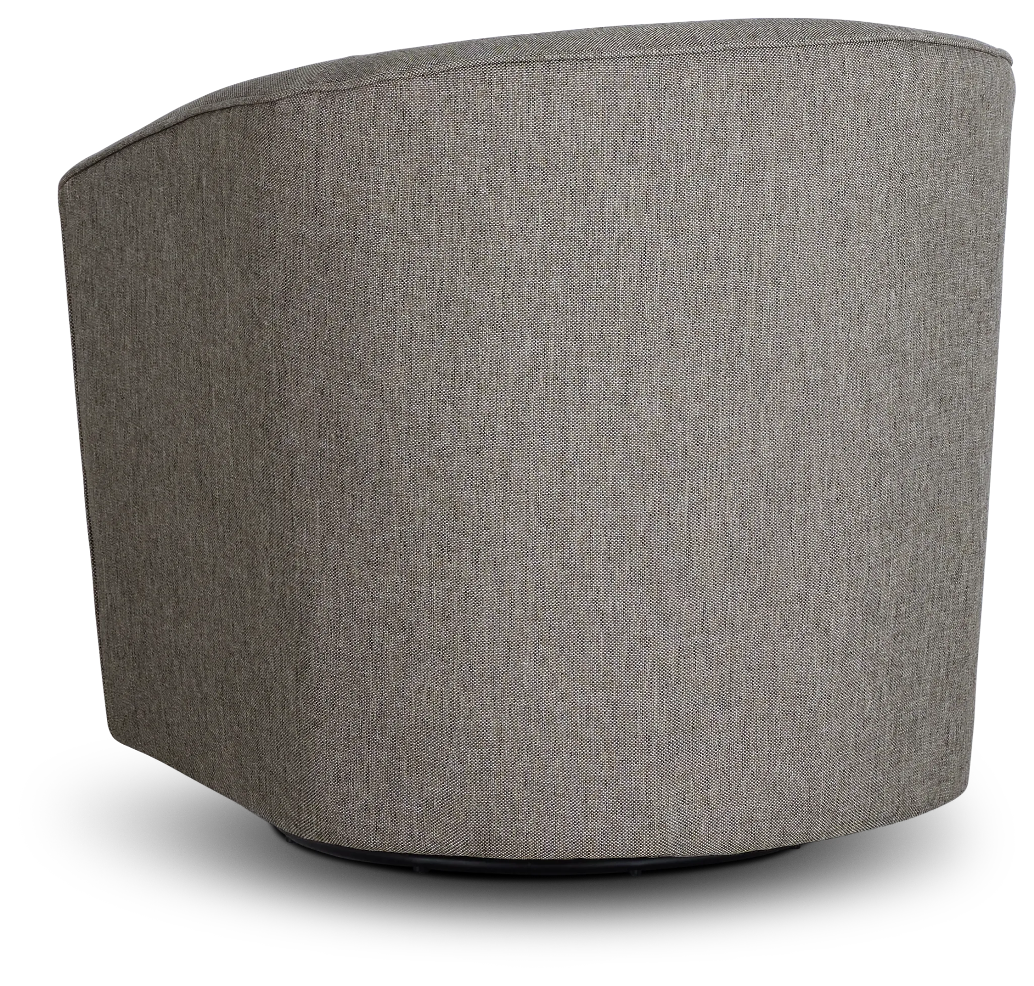 Asheville Brown Fabric Swivel Rocker Glider