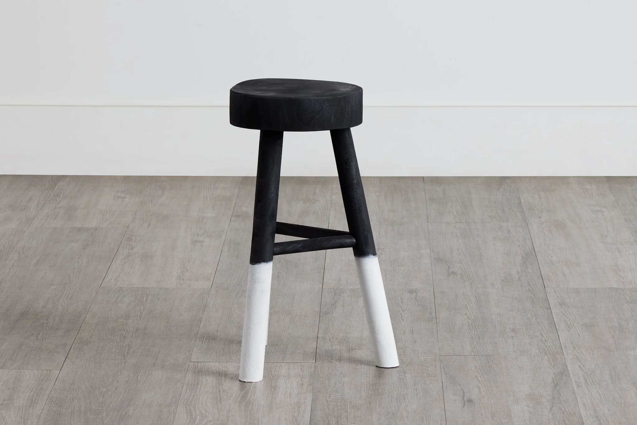 Kina Black 22" Stool