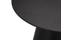 Nomad Black Round End Table
