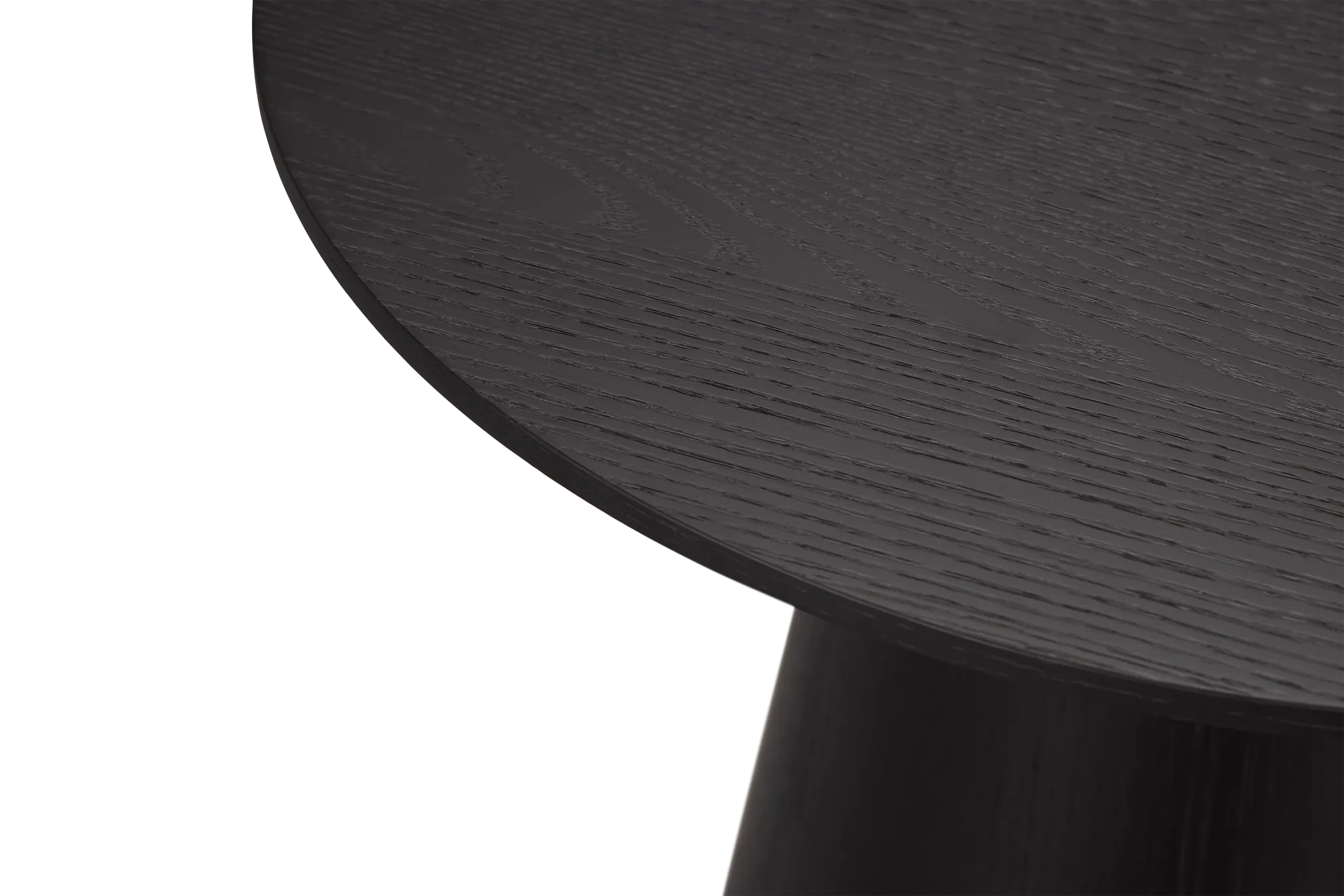 Nomad Black Round End Table