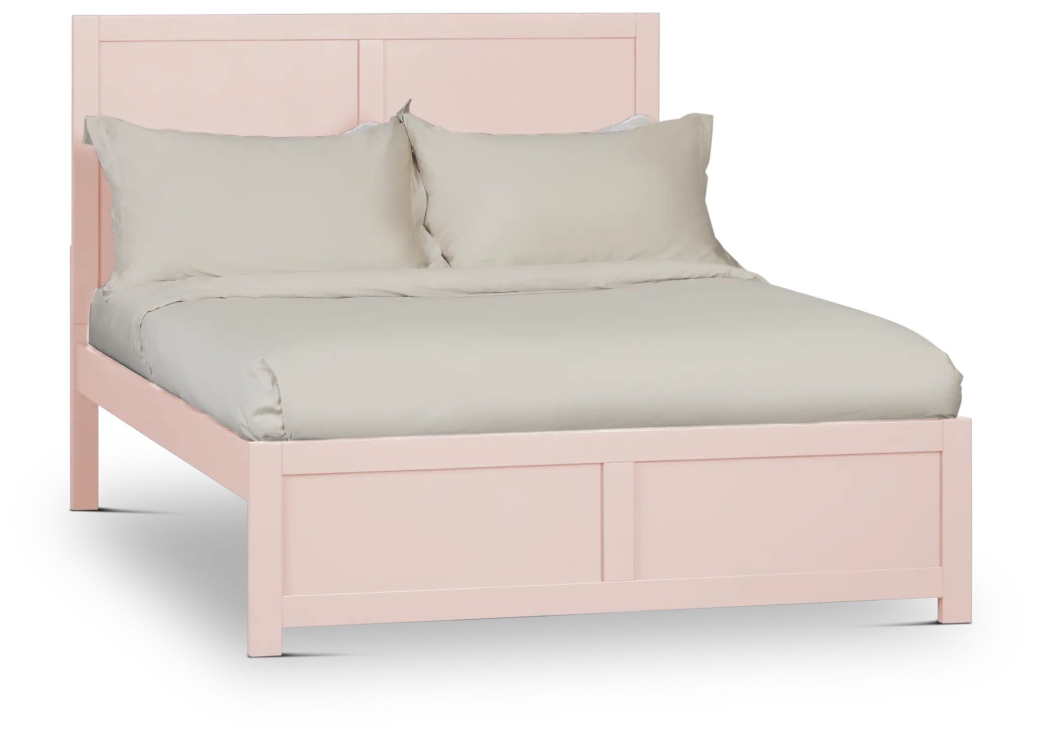 Charleston Pink Panel Bed Charleston Pink Panel Bed