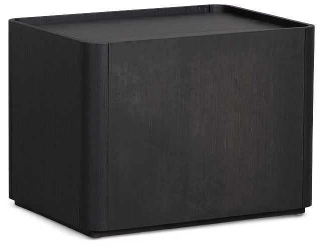 Nomad Black 2-drawer Nightstand