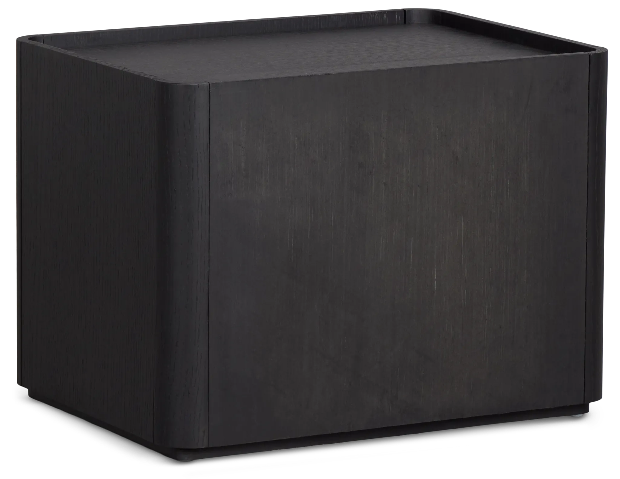 Nomad Black 2-drawer Nightstand