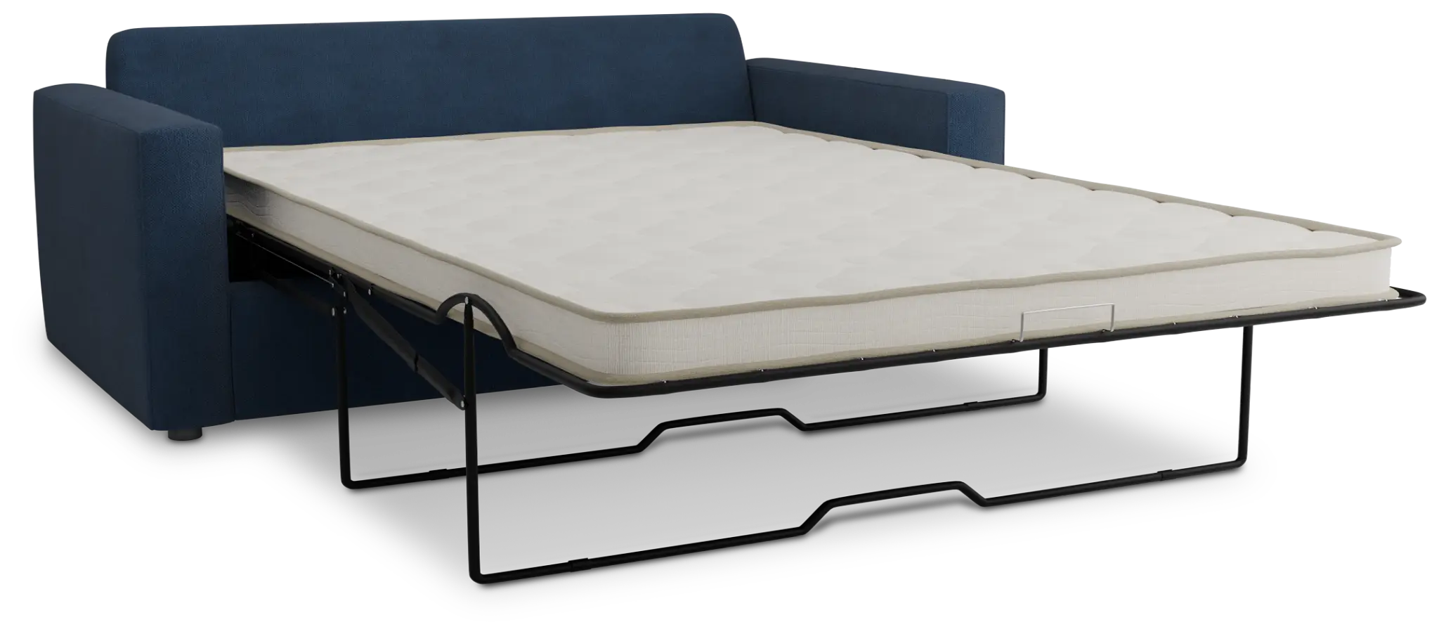 Siesta Revenue Dark Blue Fabric Innerspring Sleeper Siesta Revenue Dark Blue Fabric Innerspring Sleeper
