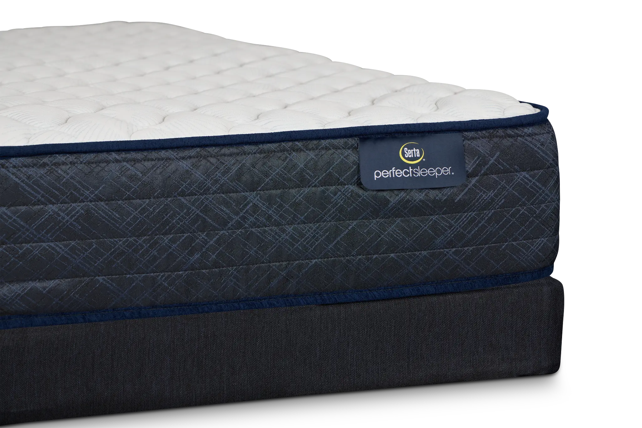 Serta Perfect Sleeper Adorning Night Firm Low-profile Mattress Set Serta Perfect Sleeper Adorning Night Firm Low-profile Mattress Set