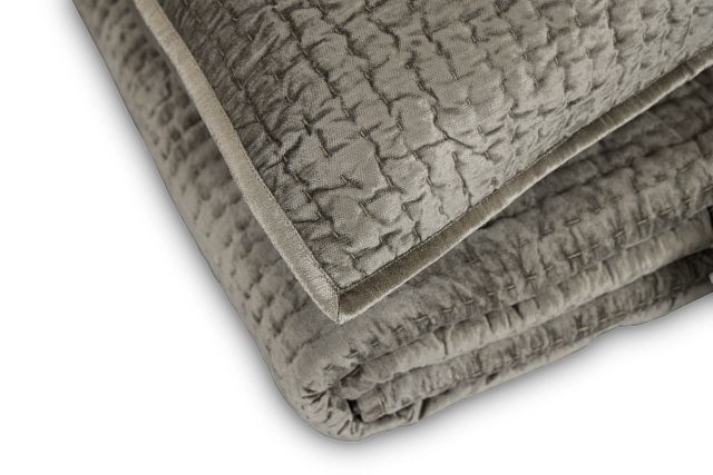 Barin Light Green Coverlet Set