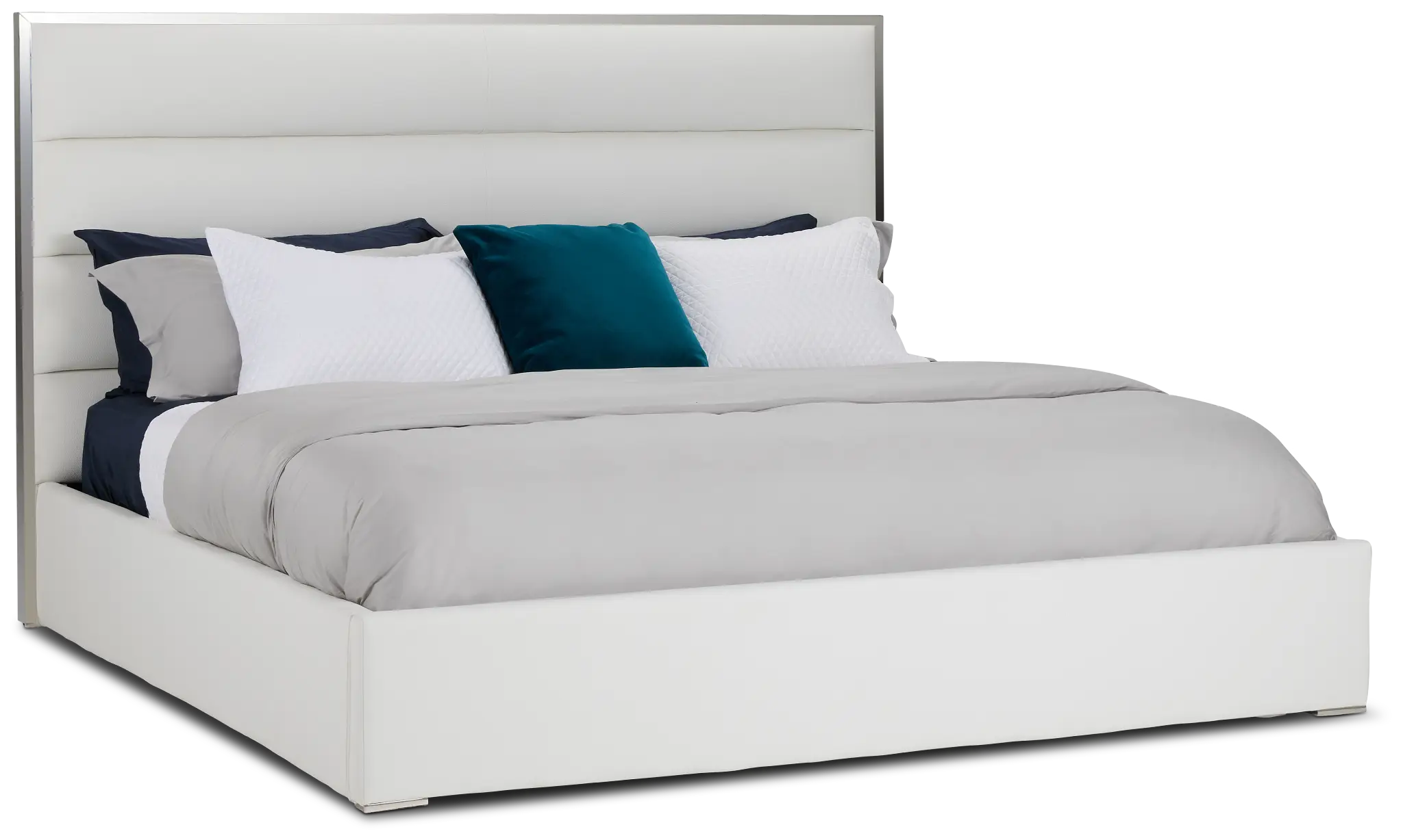 Cortina White Uph Platform Bed Cortina White Uph Platform Bed