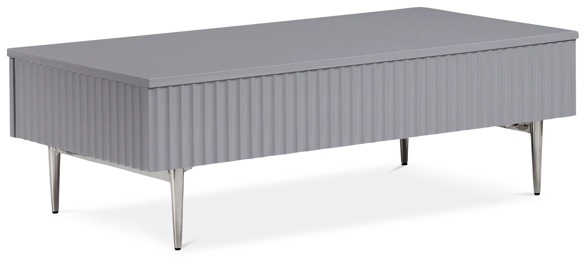 Surge Gray Rectangular Coffee Table