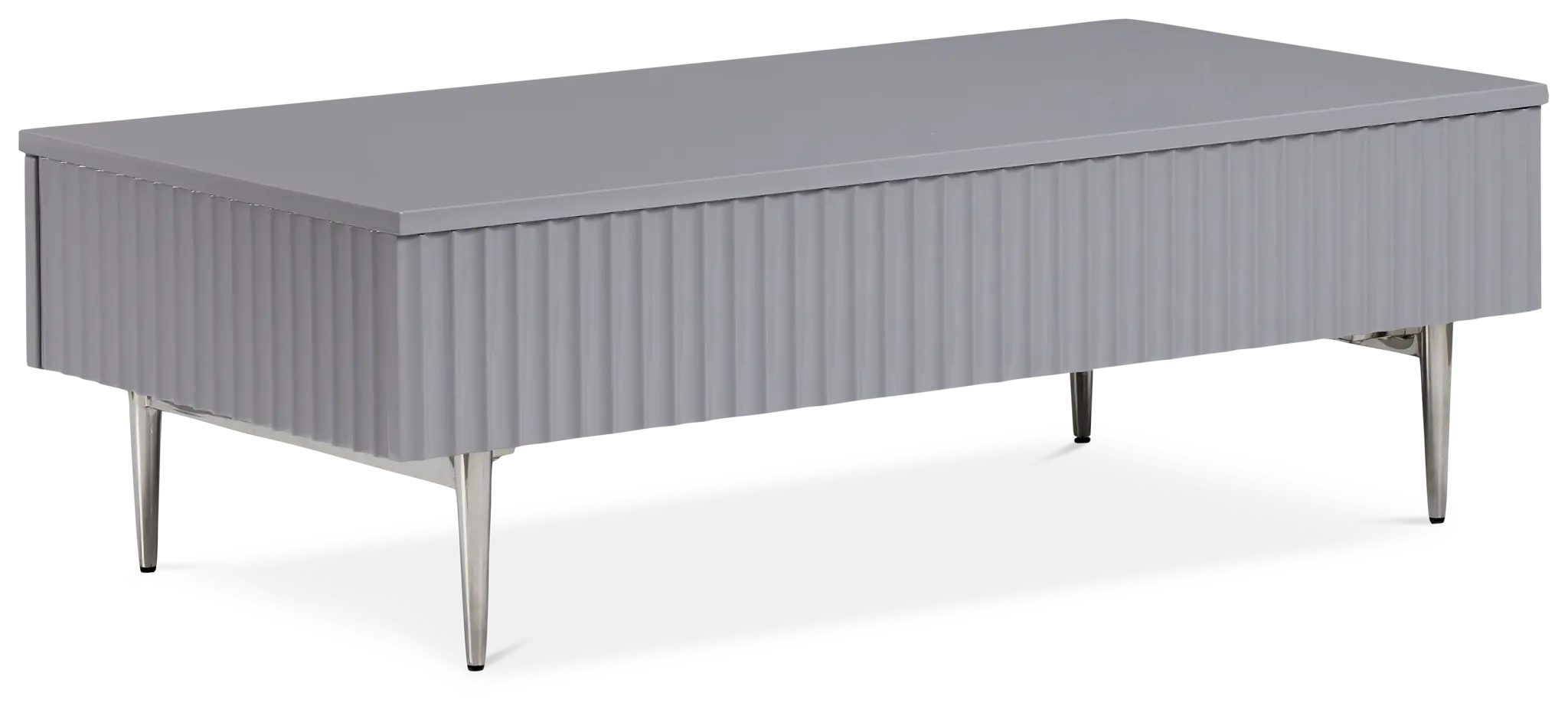 Surge Gray Rectangular Coffee Table Surge Gray Rectangular Coffee Table