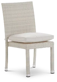 Bahia White Side Chair