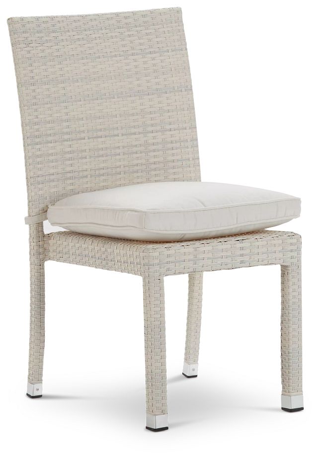 Bahia White Side Chair (2)