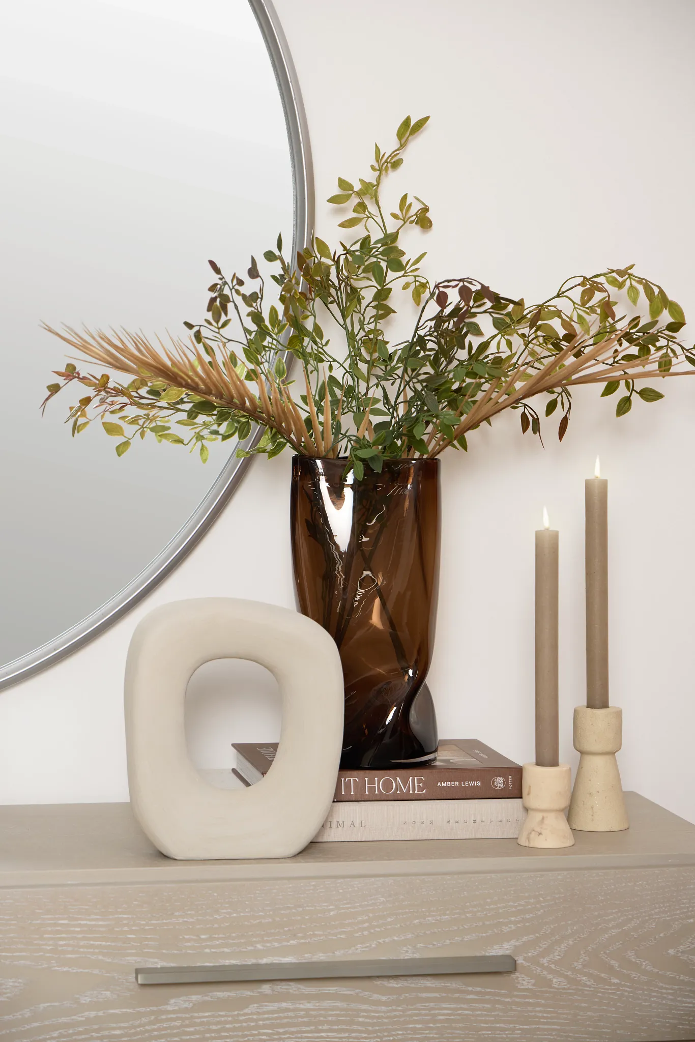 Kharis Brown Small Vase