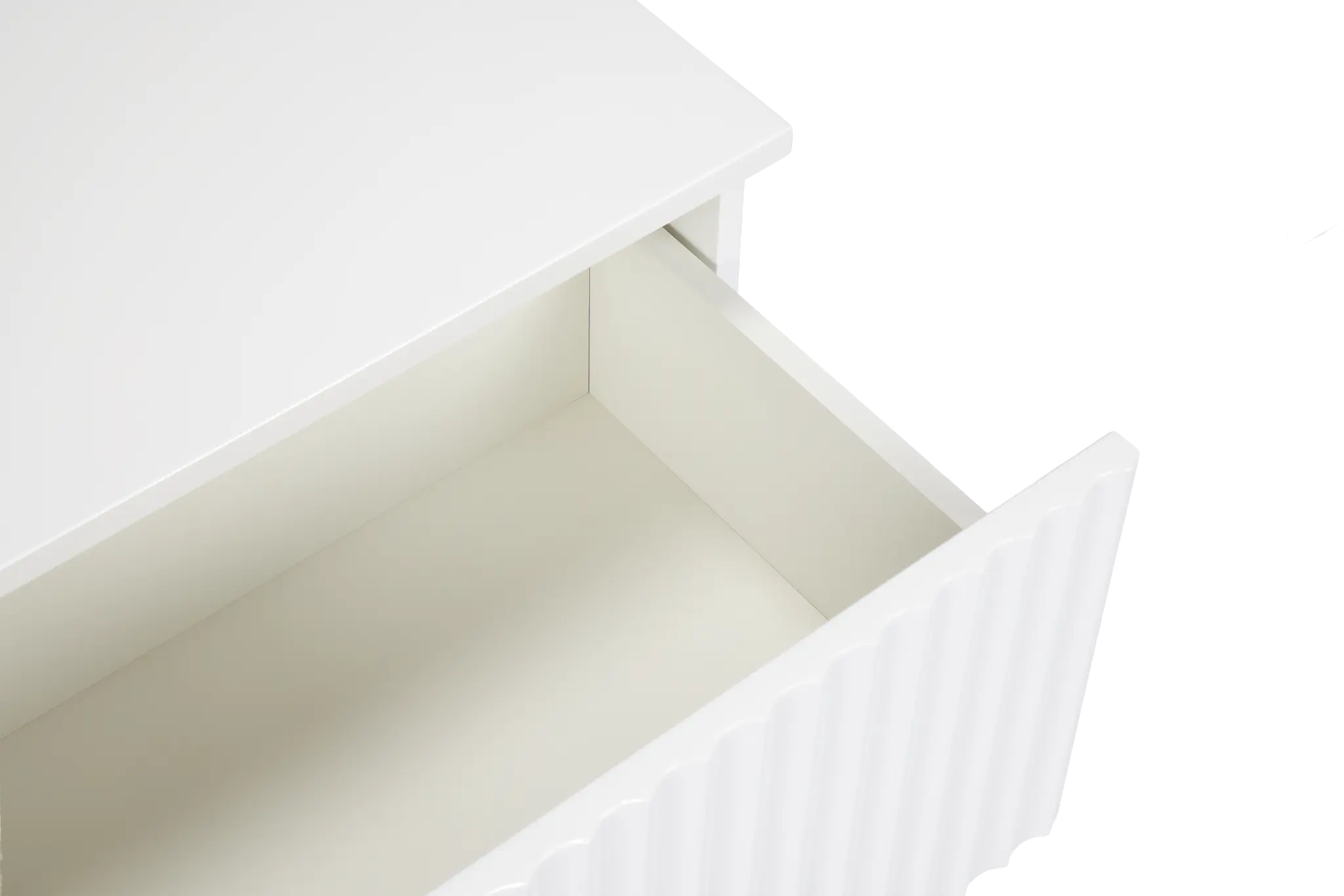 Surge White Rectangular End Table Surge White Rectangular End Table