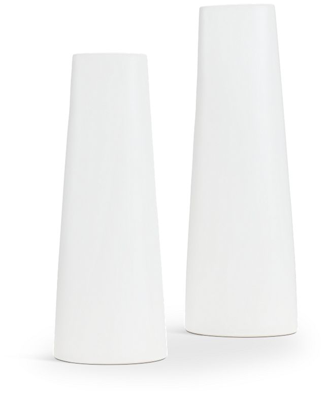 Jesse White Medium Vase