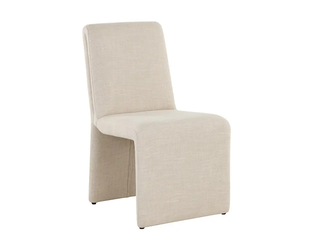 Heron Light Beige Fabric Upholstered Side Chair Heron Light Beige Fabric Upholstered Side Chair