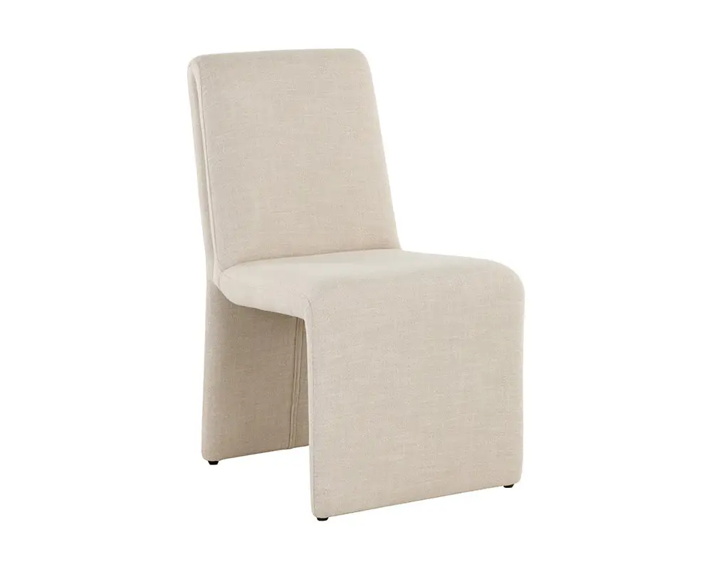 Heron Light Beige Fabric Upholstered Side Chair Heron Light Beige Fabric Upholstered Side Chair