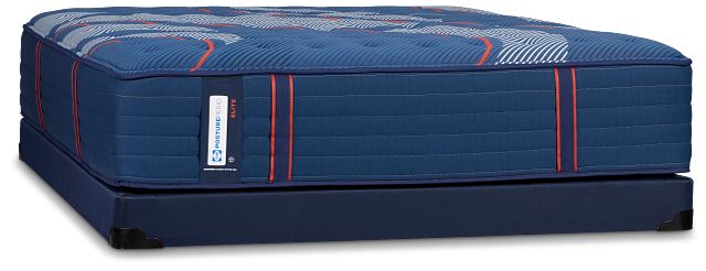 Posturepedic Elite Spring Albany 2 Firm Low-profile Mattress Set