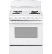 Ge 360 Series White 30" Electric Range