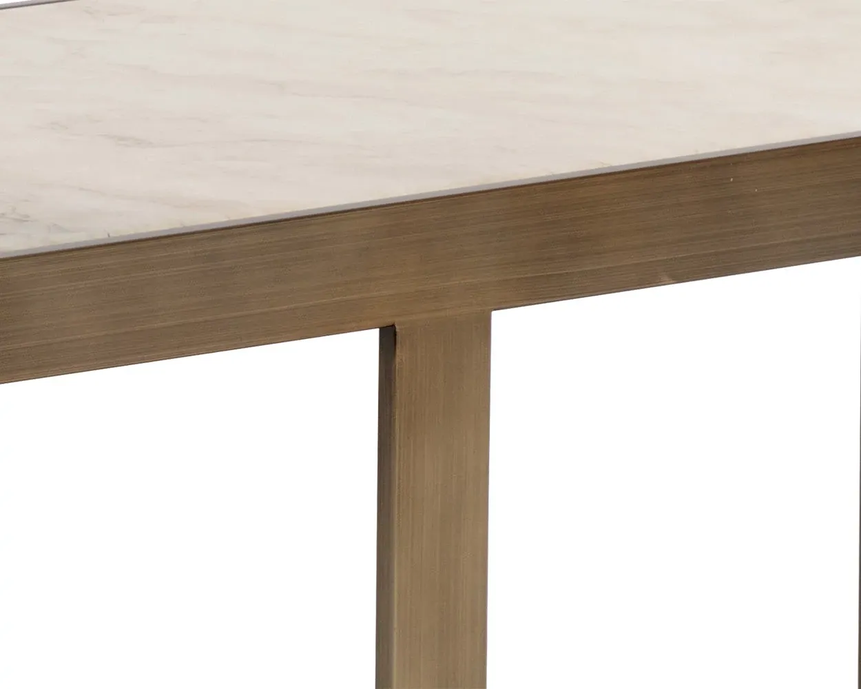 Vern Two-tone Rectangular End Table