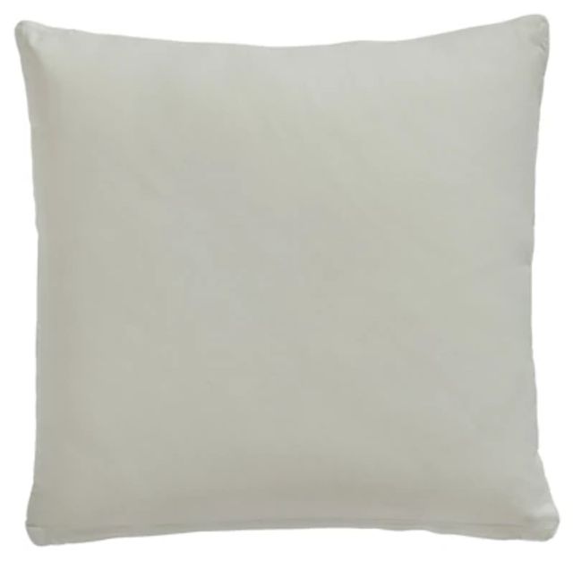 Doriana Ivory 20" Square Accent Pillow