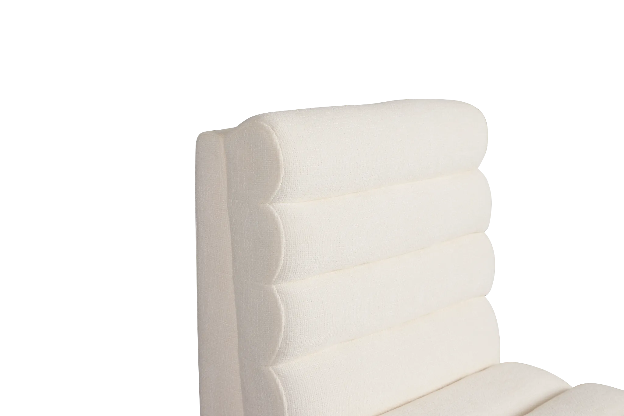 Buckhead White Upholstered Side Chair