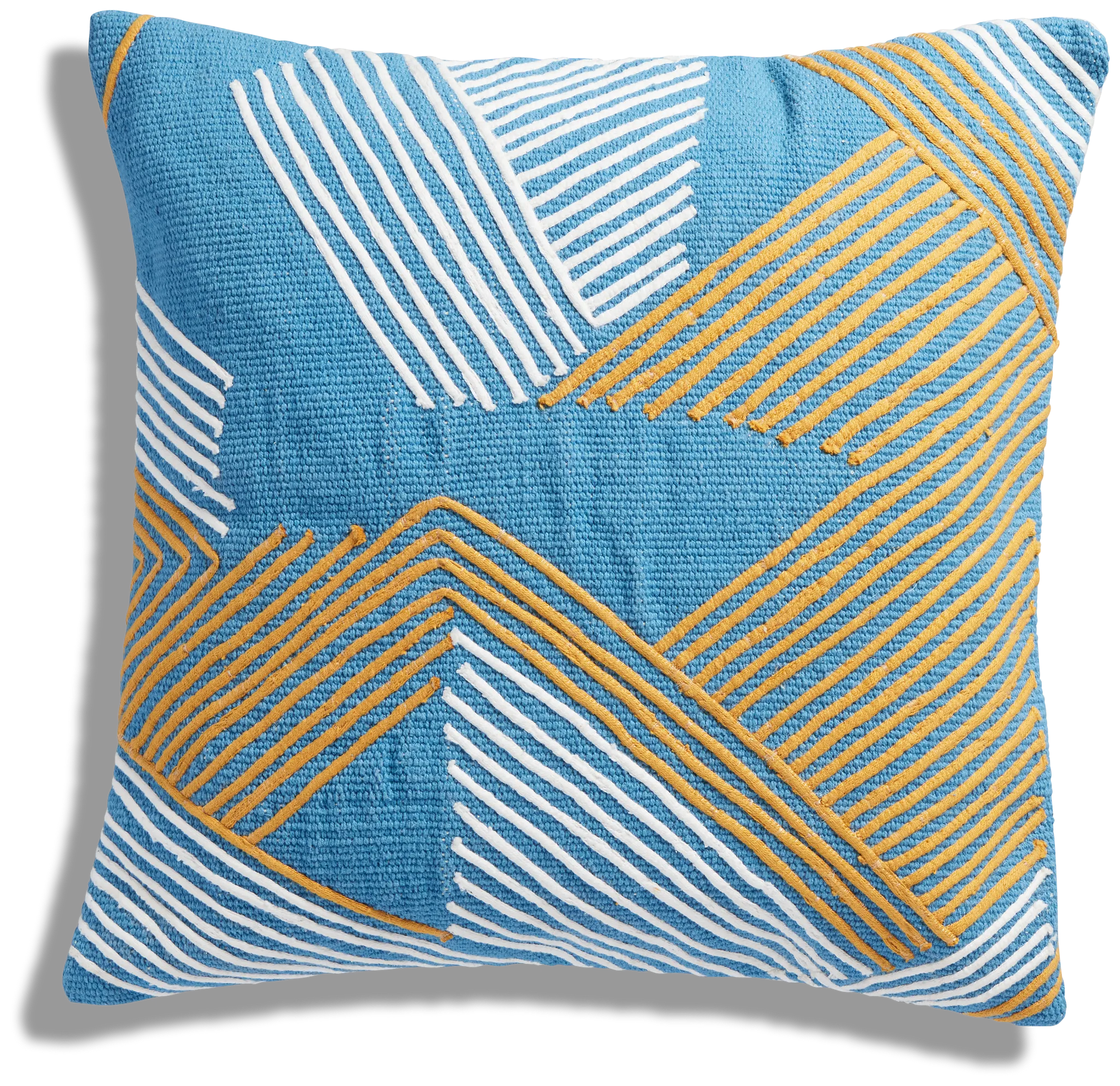 Tadeo Blue 20" Accent Pillow