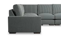Edgewater Lucy Navy Medium Two-arm Sectional