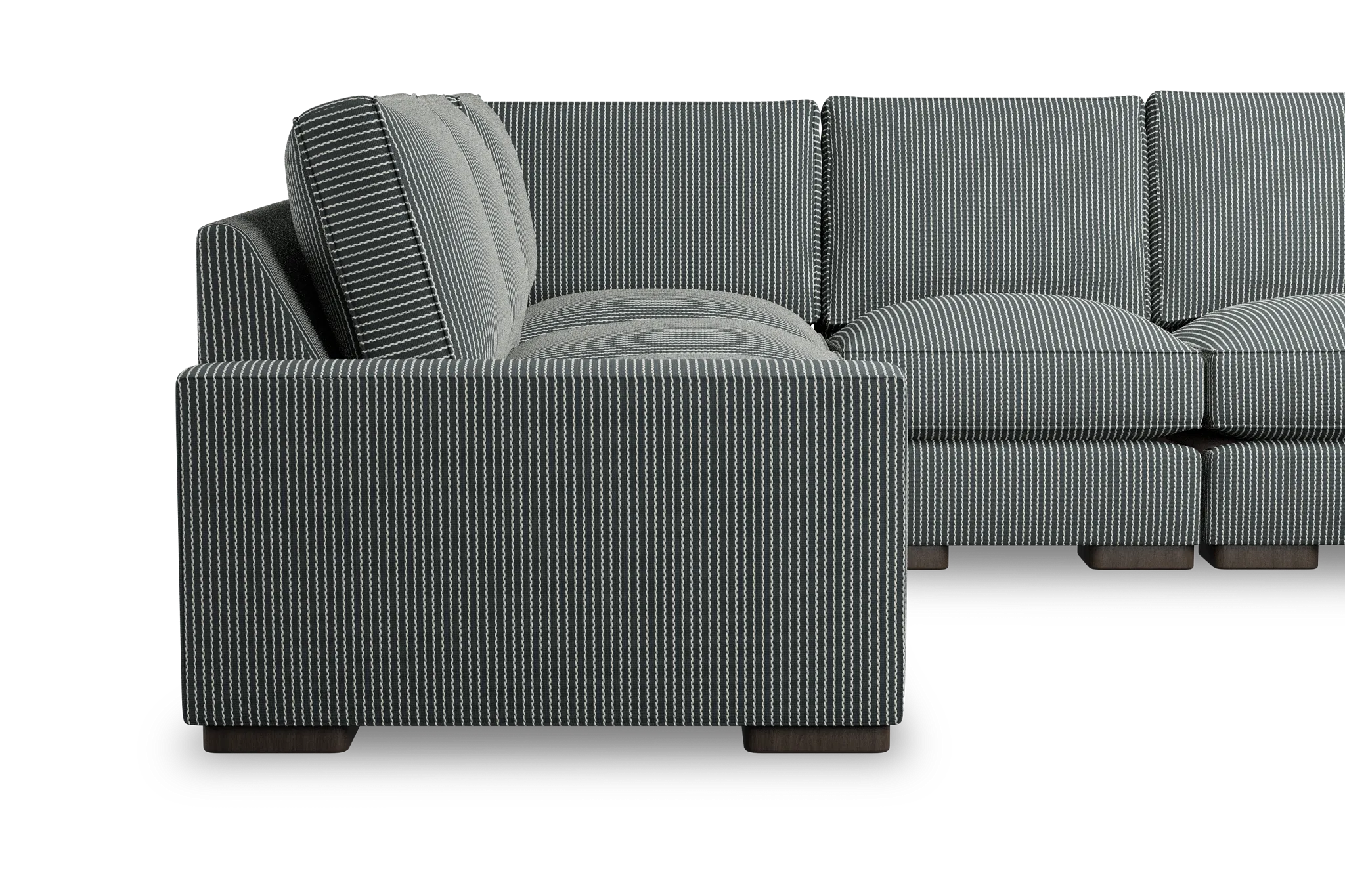 Edgewater Lucy Navy Medium Two-arm Sectional