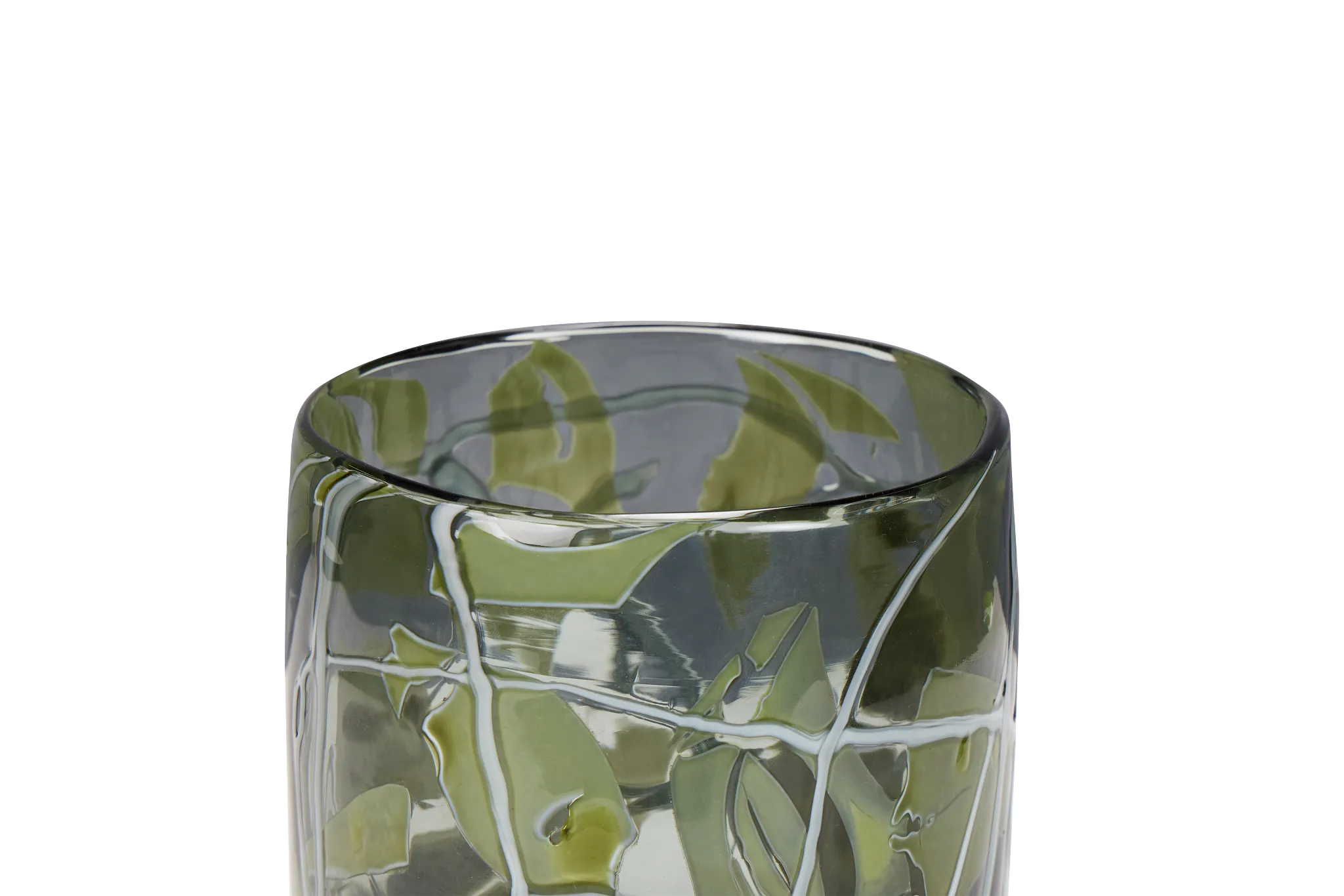 Uvoli Small Green Vase