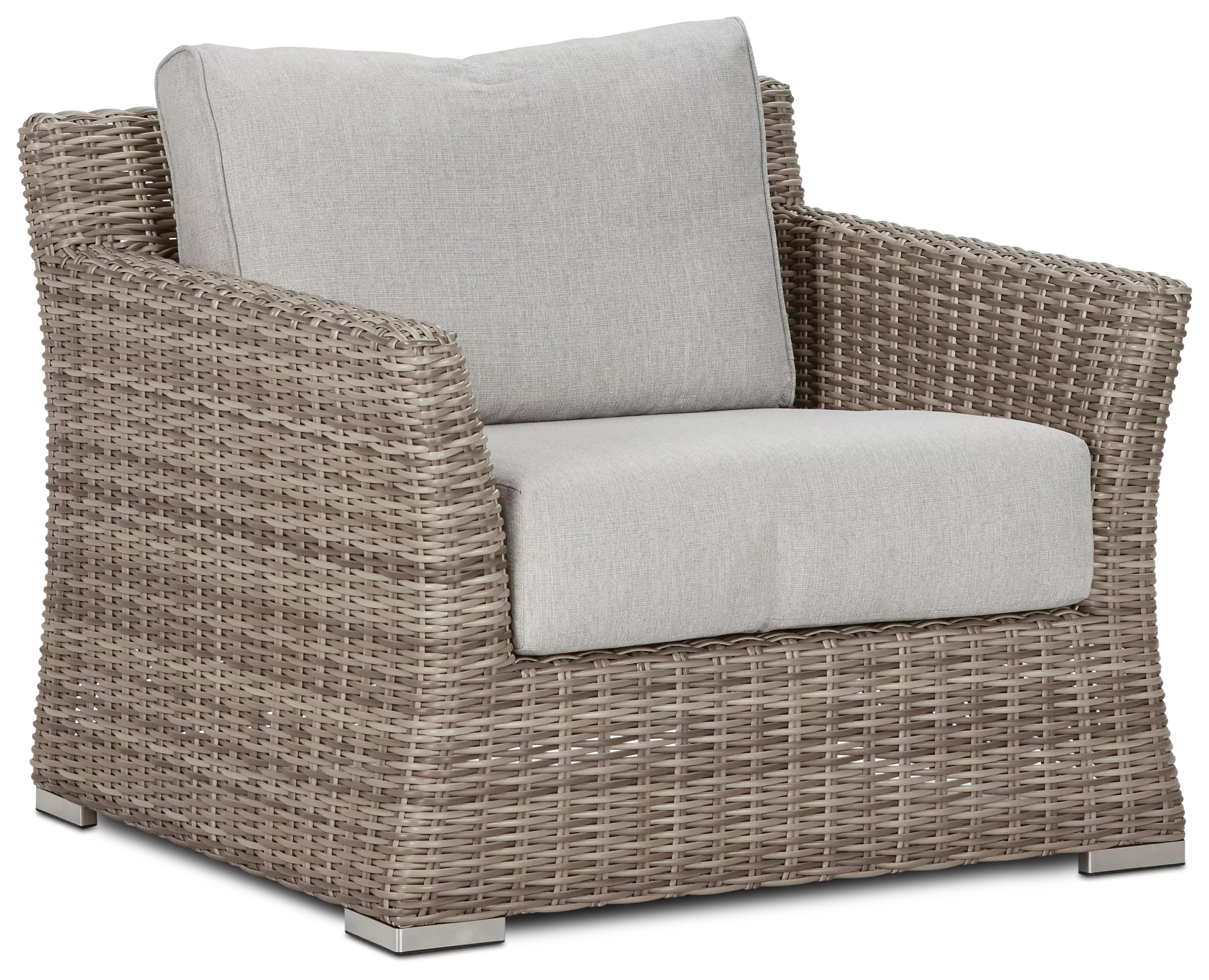 Raleigh Gray Woven Chair