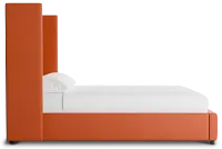 Captiva Joya Orange 60" Upholstered Shelter Bed