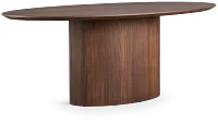Nomad Mid Tone 78" Oval Table