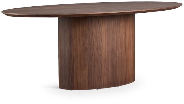 Nomad Mid Tone 78" Oval Table