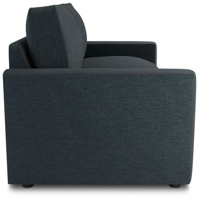 Siesta Elevation Dark Blue Fabric Memory Foam Sleeper