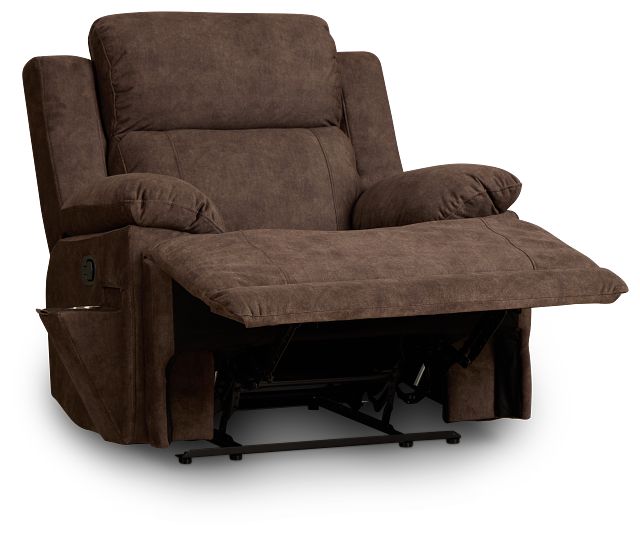Benson Brown Micro Recliner