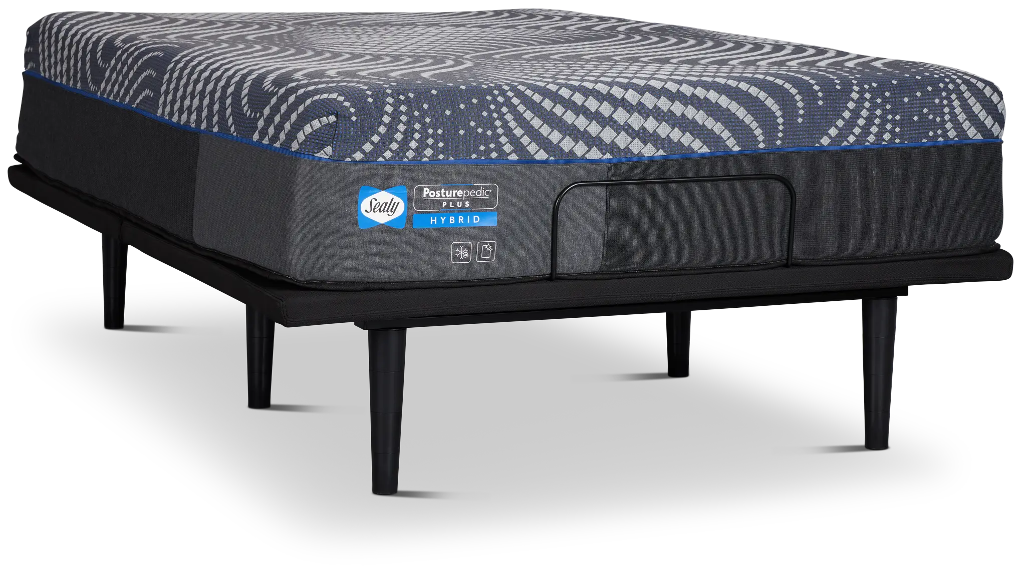 Sealy Posturepedic Plus Hybrid Brenham Soft Ease Adjustable Mattress Set Sealy Posturepedic Plus Hybrid Brenham Soft Ease Adjustable Mattress Set