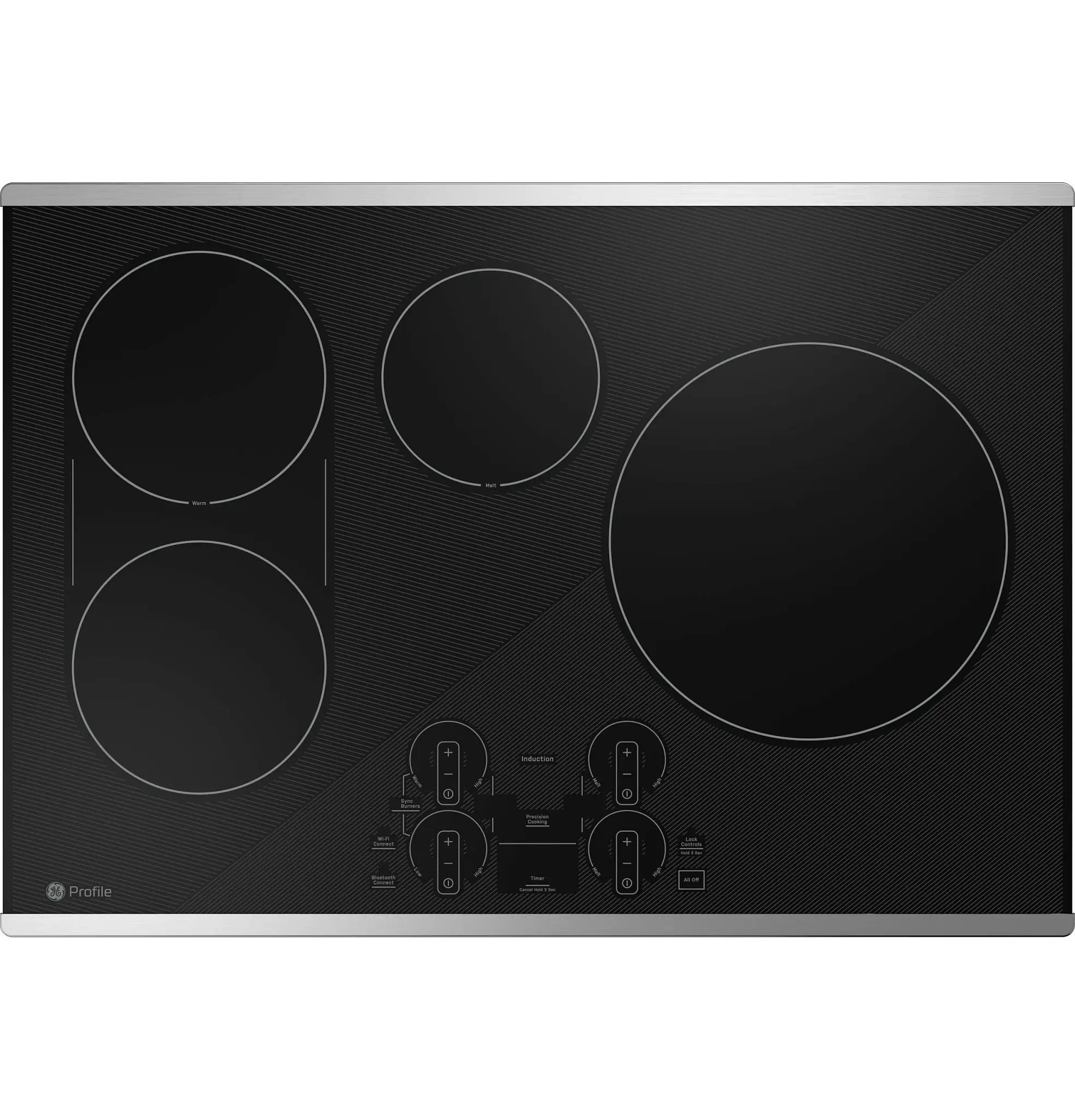 Ge Profile 9030 Series Stainless Steel 30" Electric Cook Top Ge Profile 9030 Series Stainless Steel 30" Electric Cook Top