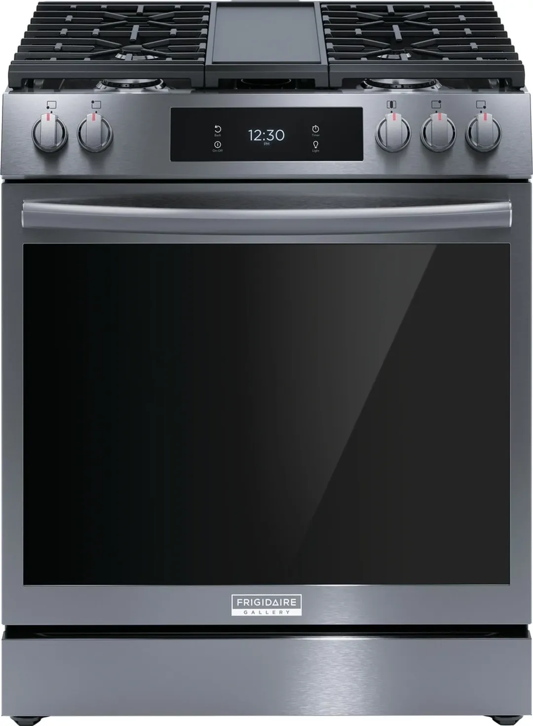 Frigidaire 3060 Series Black Stnl Steel Gas Range