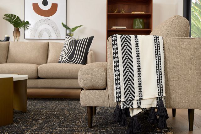 Endora Black Throw