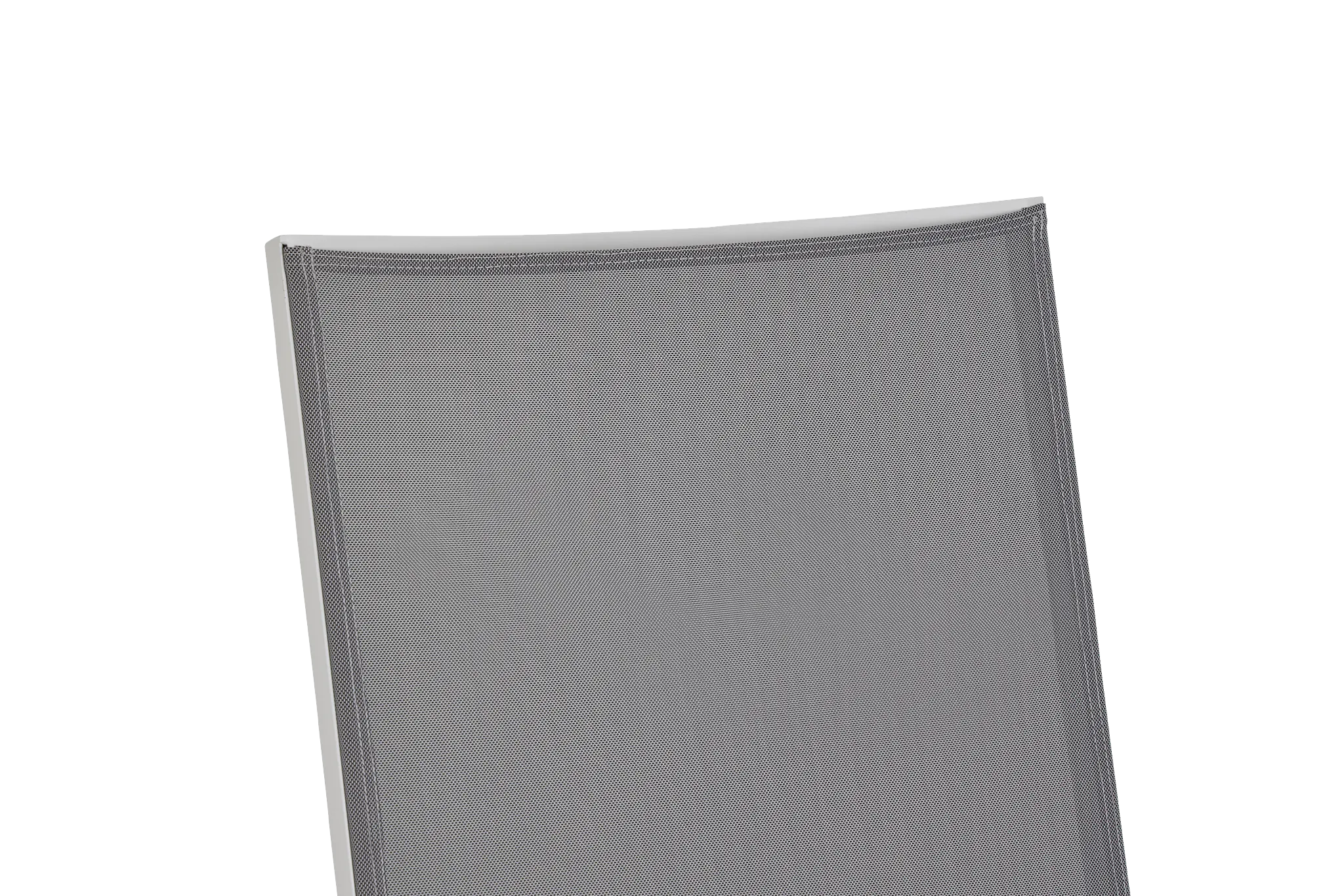 Linear White Ledge Pool Chair