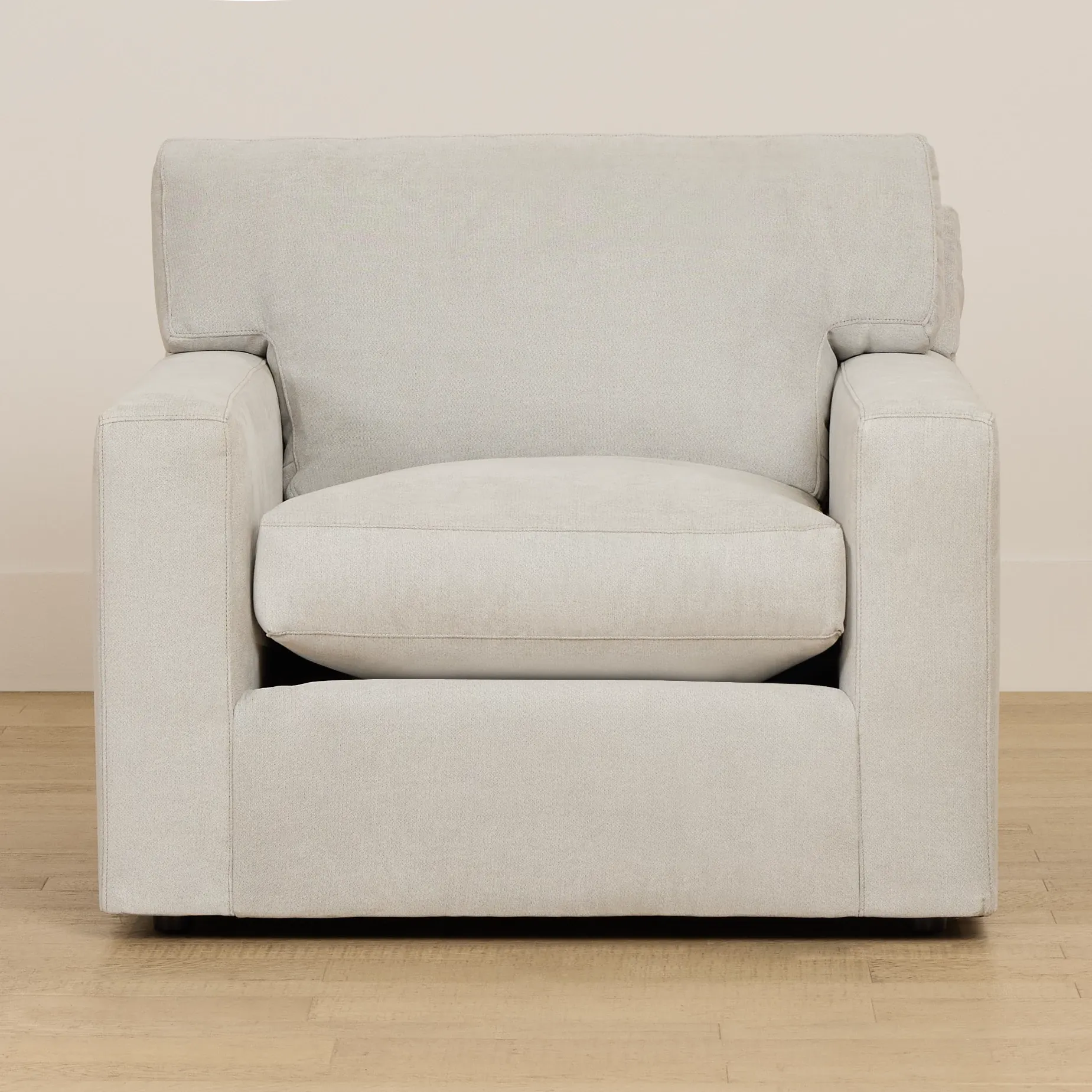 Hudson Gray Fabric Chair