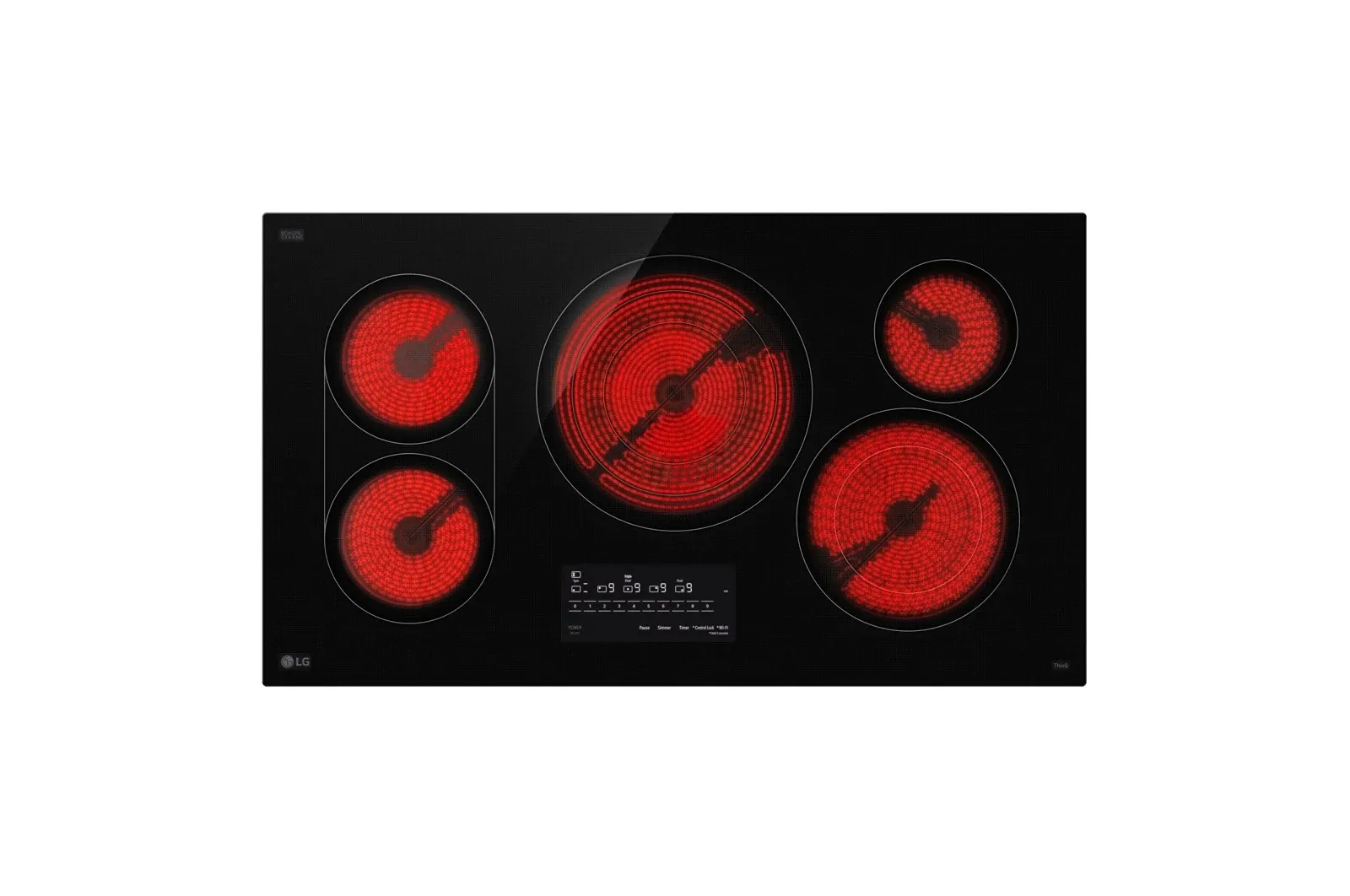 Lg 3617 Series Black 36" Electric Cook Top