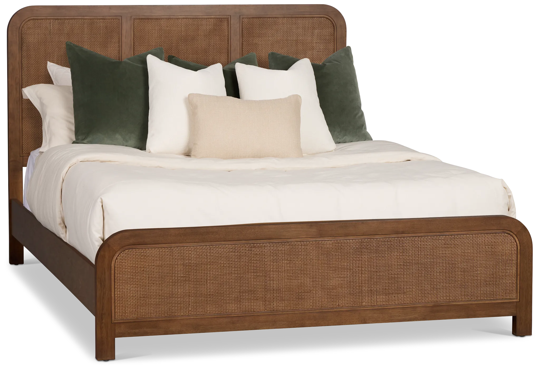 Pacific Mid Tone Platform Bed