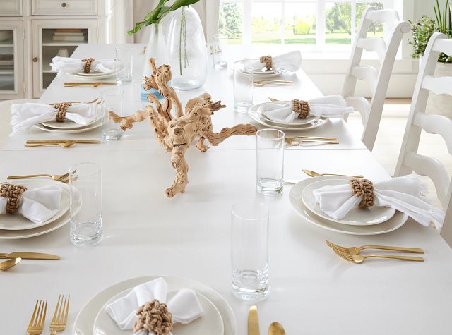 Savannah Ivory Rectangular Table And Mixed Chairs