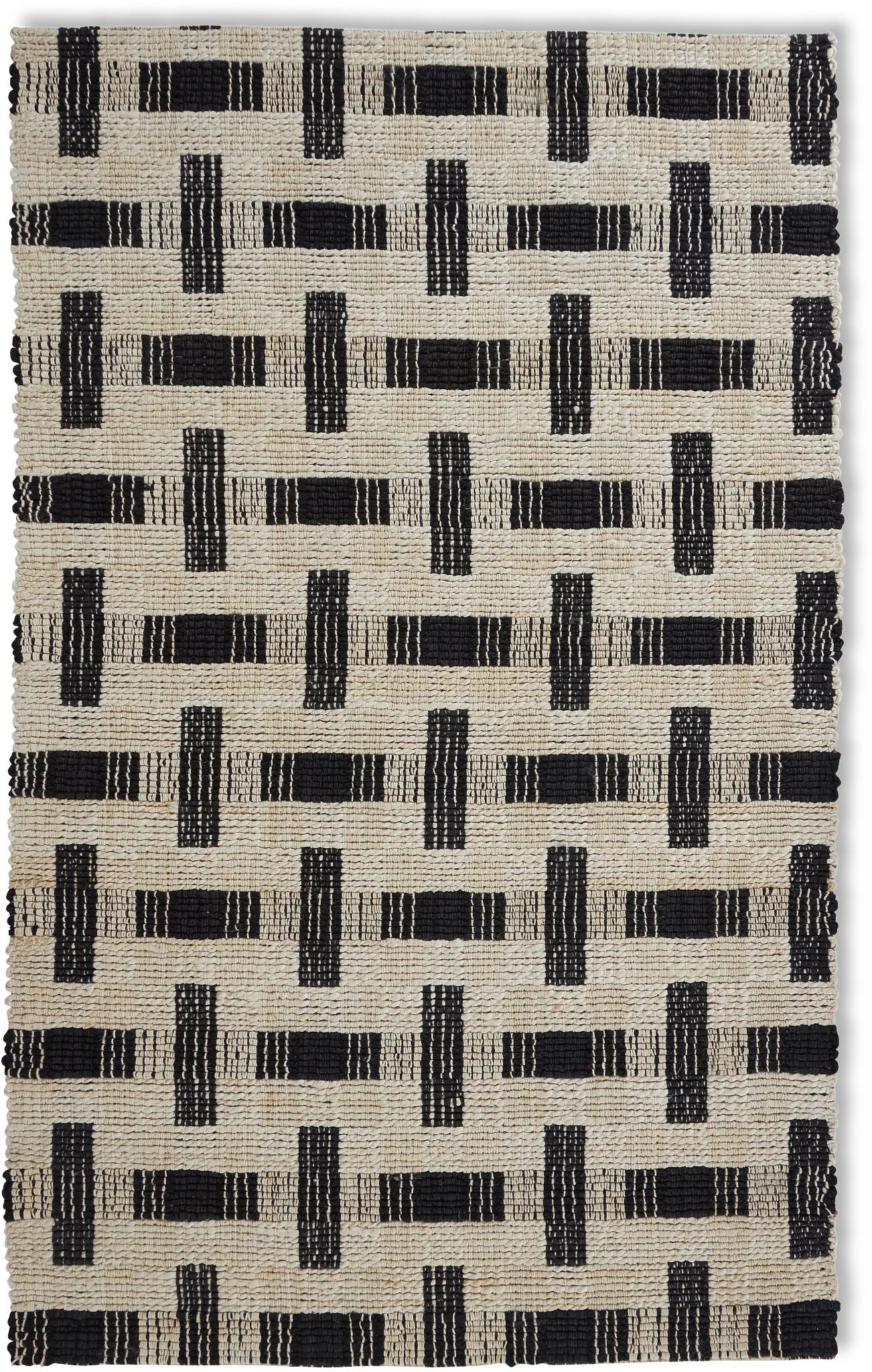 Bone Black 5x8 Area Rug Bone Black 5x8 Area Rug