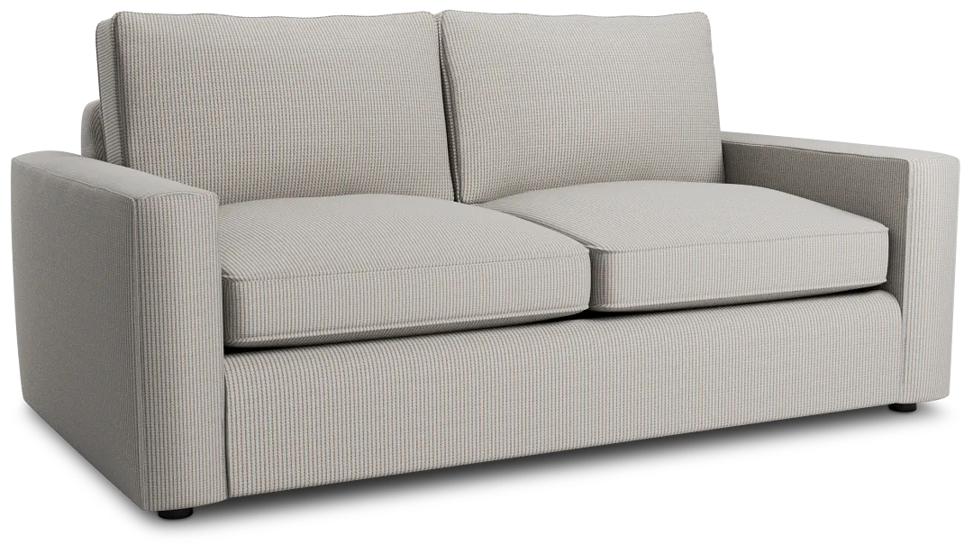 Siesta Lucy Light Beige Fabric Sofa